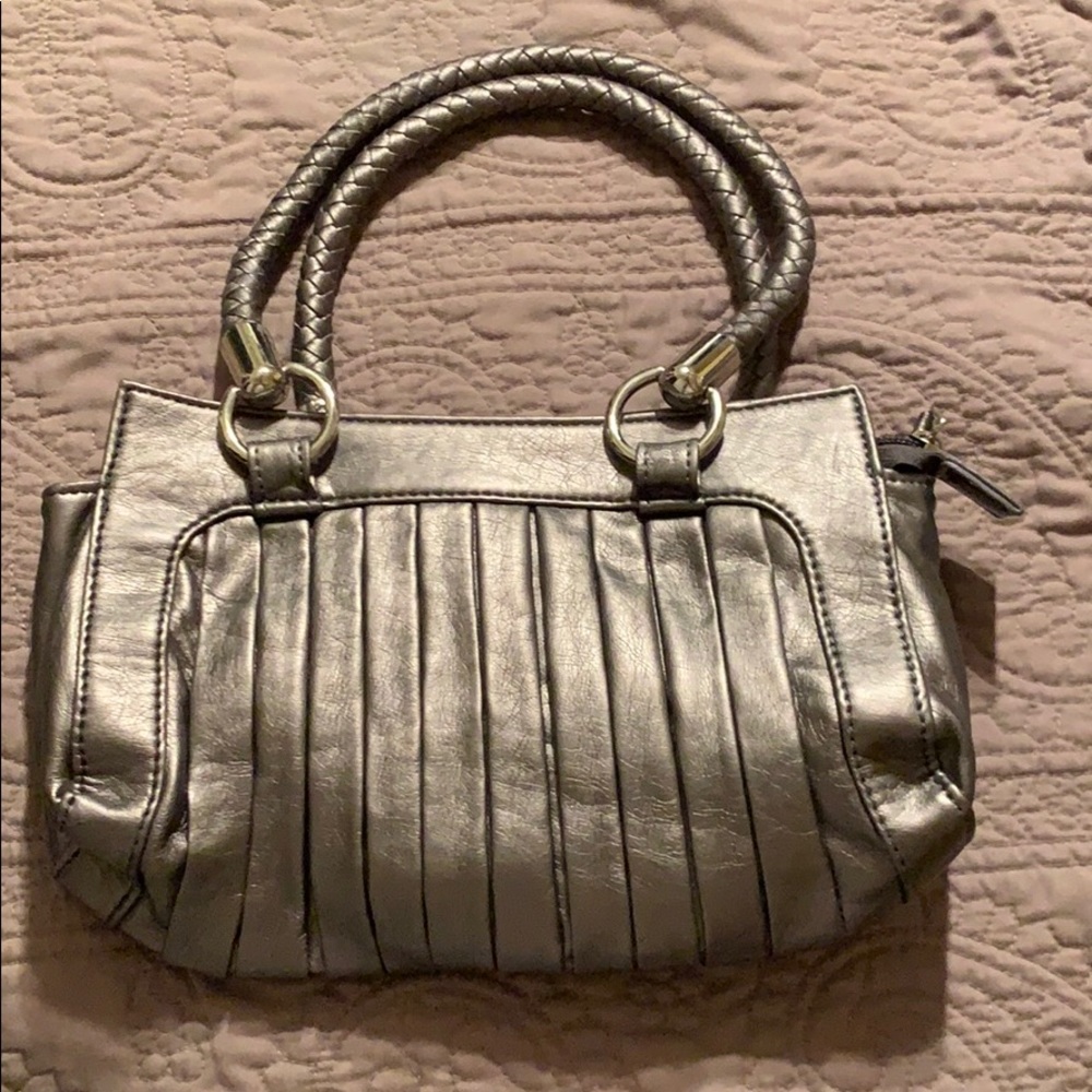 Small pewter purse